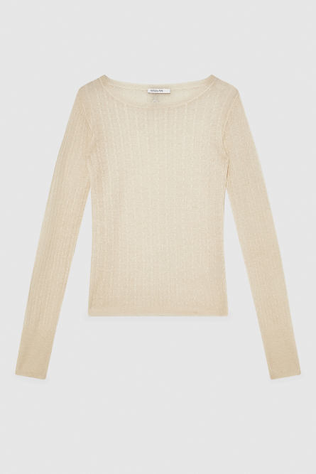 Superleichter Pullover, Beige, Patrizia Pepe