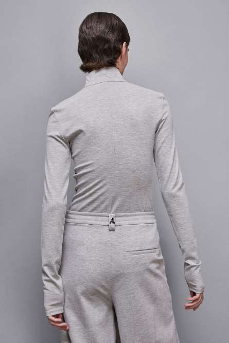 Turtleneck, Grey, Patrizia Pepe