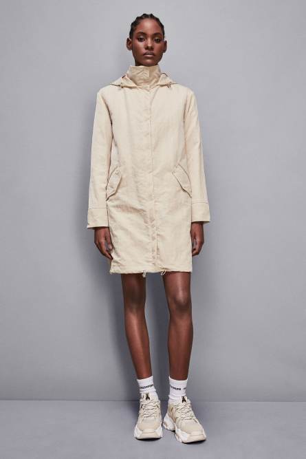 Decomposable parka jacket, Beige, Patrizia Pepe