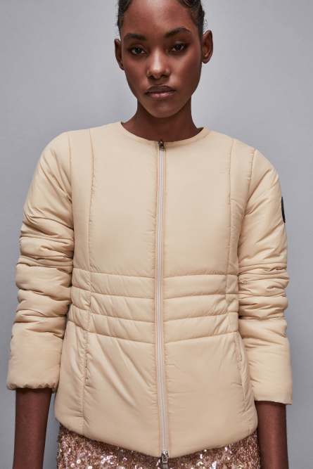 Decomposable parka jacket, Beige, Patrizia Pepe