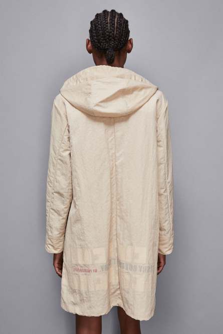 Decomposable parka jacket, Beige, Patrizia Pepe