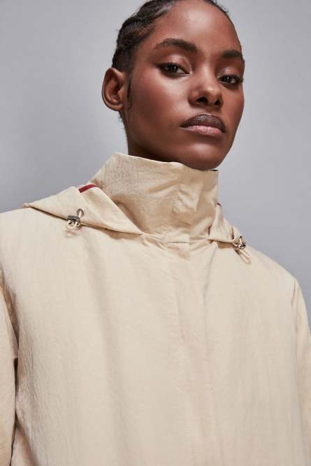 Decomposable parka jacket, Beige, Patrizia Pepe