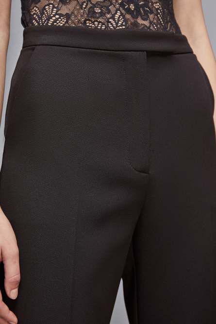 Slim fit pants, Black, Patrizia Pepe