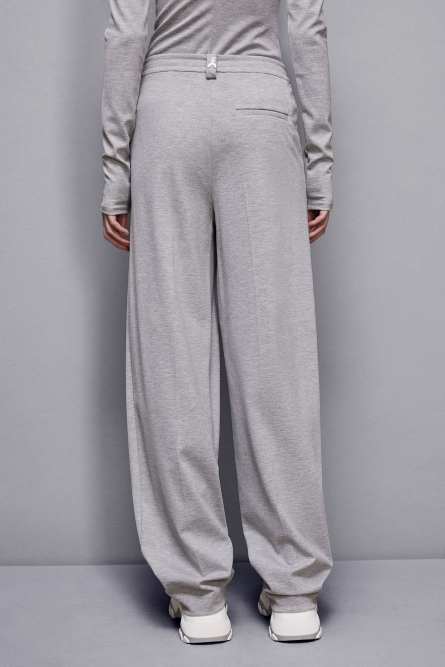 Straight pants, Grey, Patrizia Pepe