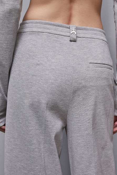 Straight pants, Grey, Patrizia Pepe