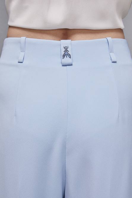 Essential palazzo pants, Light Blue, Patrizia Pepe
