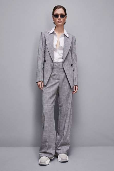 Essential palazzo pants, Grey, Patrizia Pepe