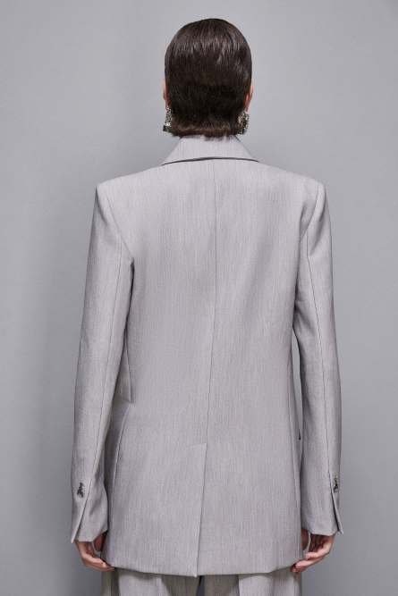 Two-button jacket, Grey, Patrizia Pepe
