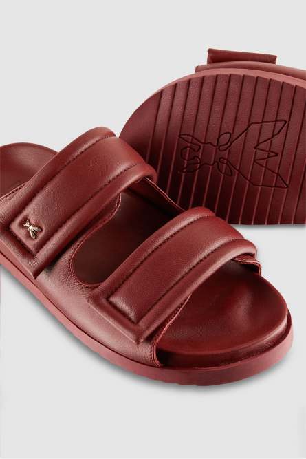 Fly Slippers, Red, Patrizia Pepe