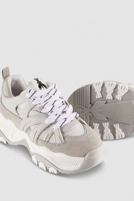 Running sneakers, Grey, White, Patrizia Pepe