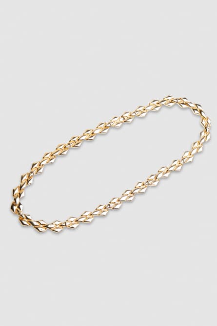 Cintura collana New Chain in ottone, Oro, Patrizia Pepe