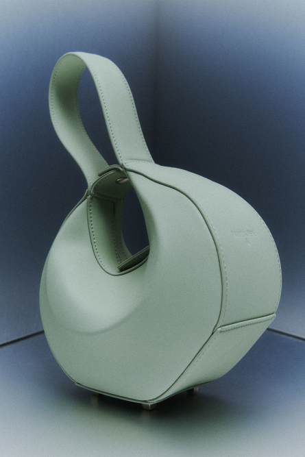 Small Hobo Bangle bag, Green, Patrizia Pepe