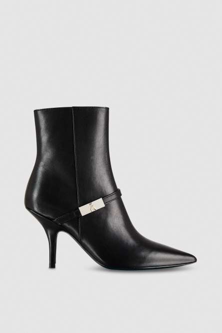 Ankle boots with strap, Black, Patrizia Pepe