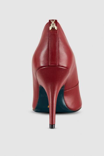 Leather pumps, Red, Patrizia Pepe