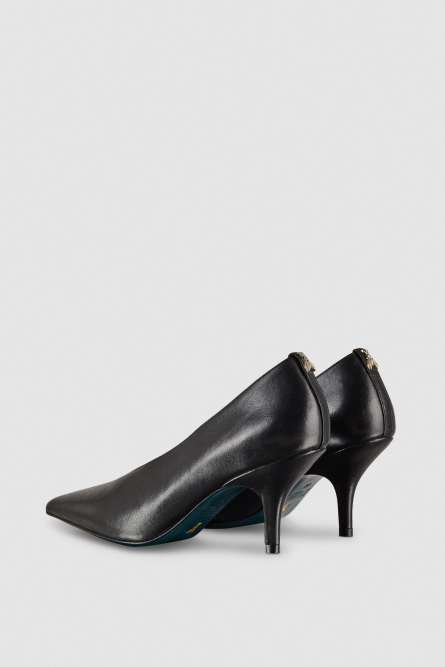 Leather pumps, Black, Patrizia Pepe