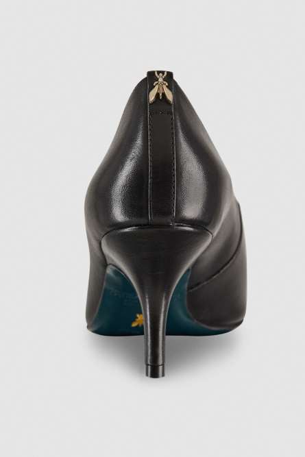 Leather pumps, Black, Patrizia Pepe