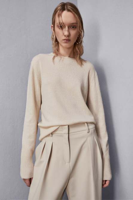 Cashmere Jumper, Beige, Patrizia Pepe