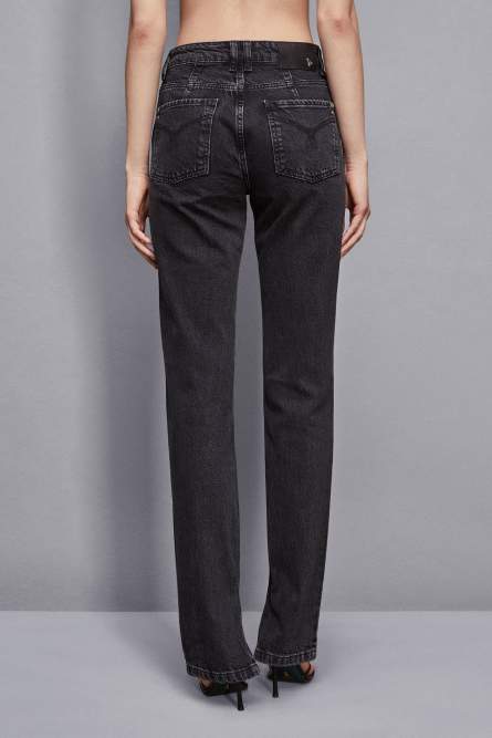 Essential denim pants, Black, Patrizia Pepe