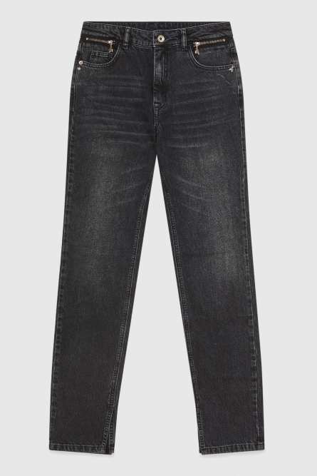 Essential denim pants, Black, Patrizia Pepe
