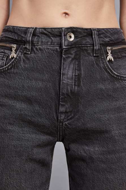 Essential denim pants, Black, Patrizia Pepe