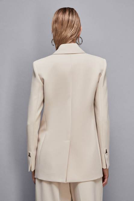 Two-button jacket, Beige, Patrizia Pepe