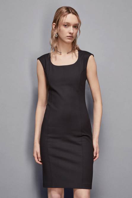 Sheath dress, Black, Patrizia Pepe