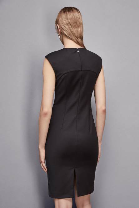 Sheath dress, Black, Patrizia Pepe