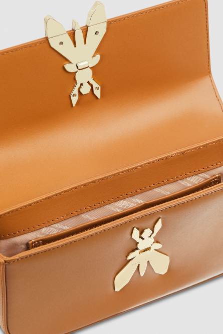 Leather bag with shoulder strap, Leather, Patrizia Pepe