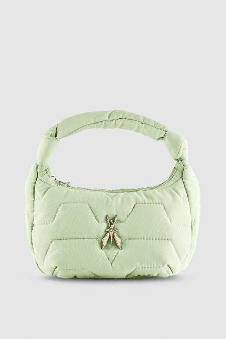 Hobo-Tasche klein, Grün, Patrizia Pepe