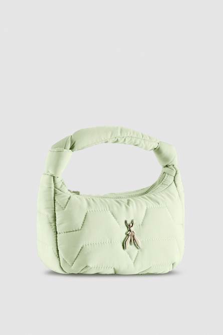 Hobo-Tasche klein, Grün, Patrizia Pepe