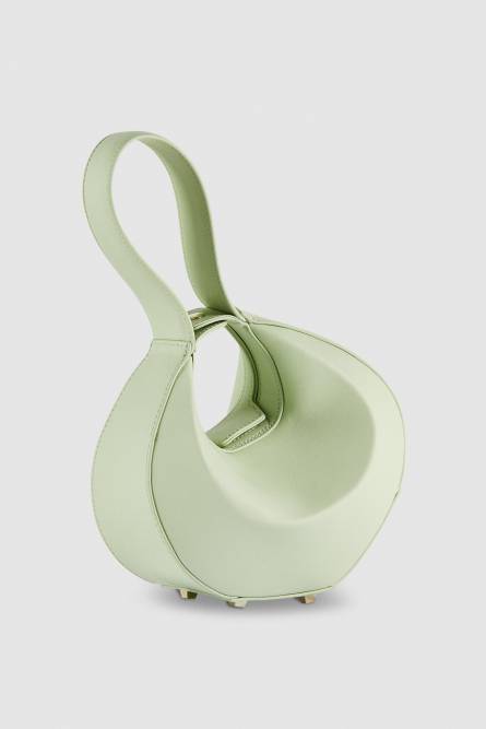 Small Hobo Bangle bag, Green, Patrizia Pepe