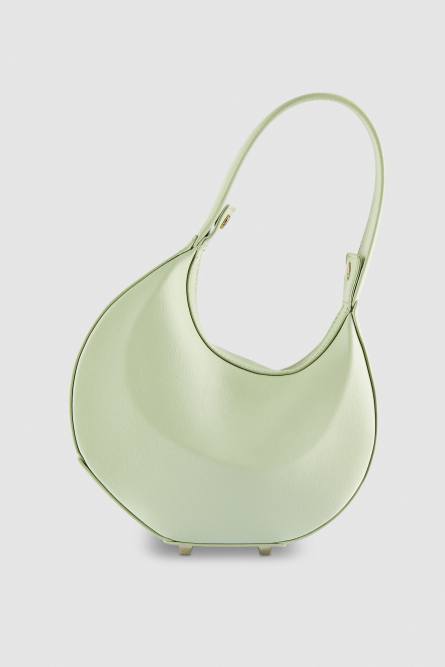 Small Hobo Bangle bag, Green, Patrizia Pepe