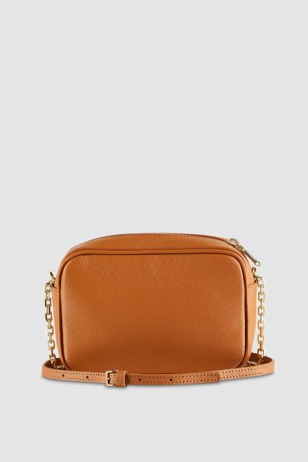 Leather bag with shoulder strap, Leather, Patrizia Pepe