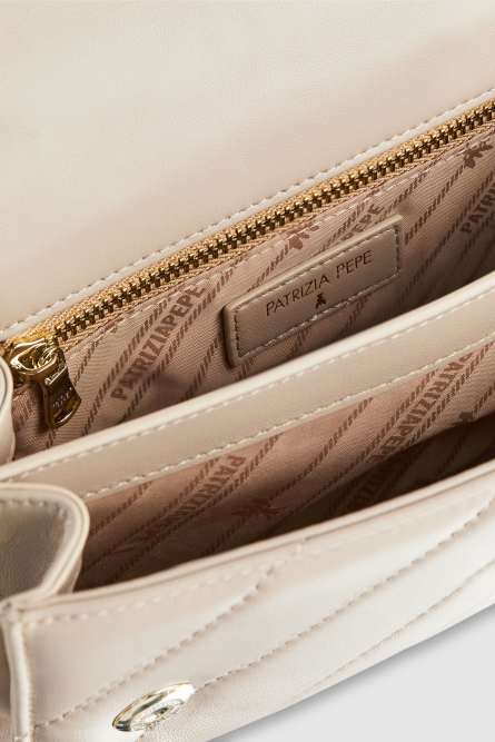 Elegant Fly bag, Beige, Patrizia Pepe