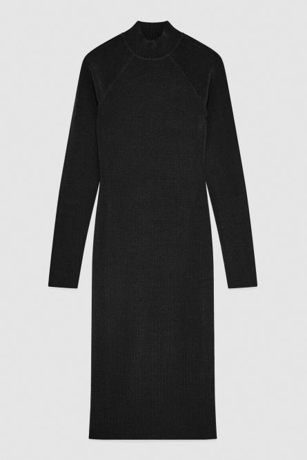 Essential midi dress, Black, Patrizia Pepe