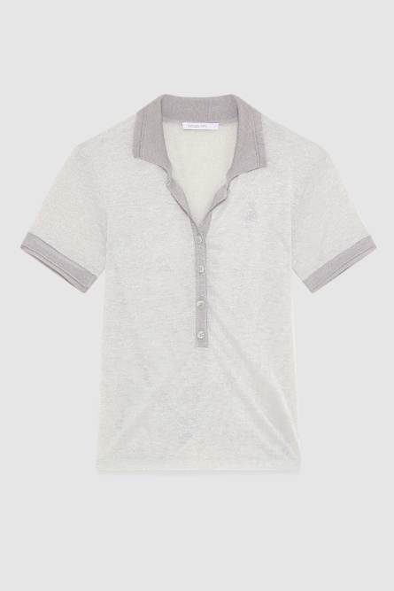 Essential knit T-shirt, White, Patrizia Pepe