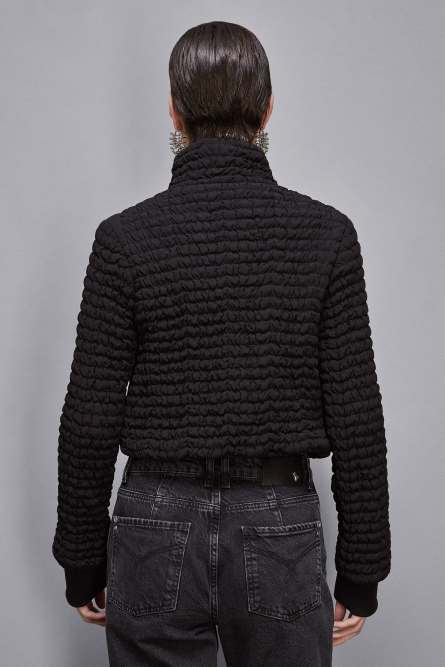 Essential short down jacket, Black, Patrizia Pepe