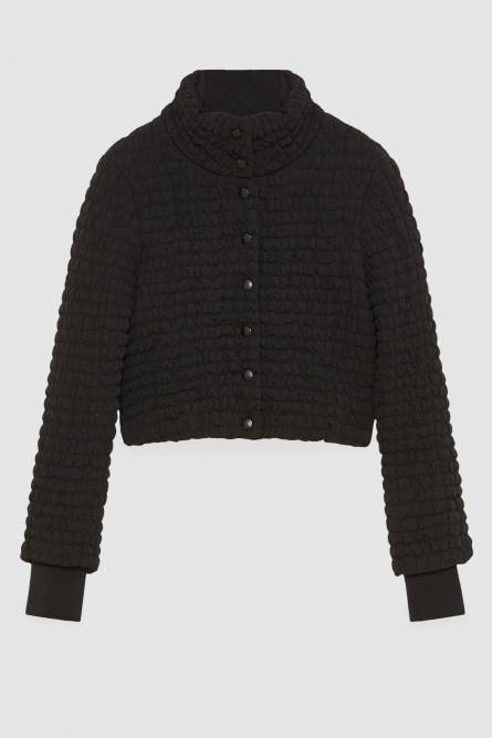 Essential short down jacket, Black, Patrizia Pepe