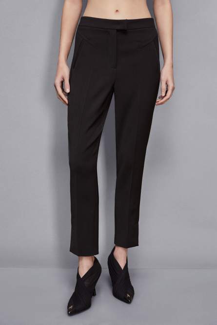 Essential cigarette pants, Black, Patrizia Pepe