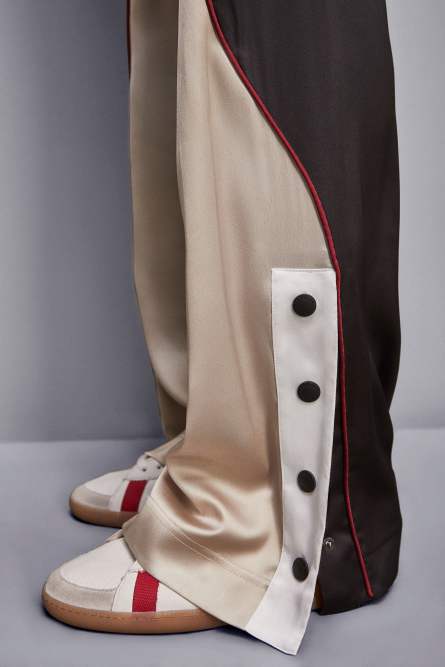 Racing pants, Beige, Patrizia Pepe