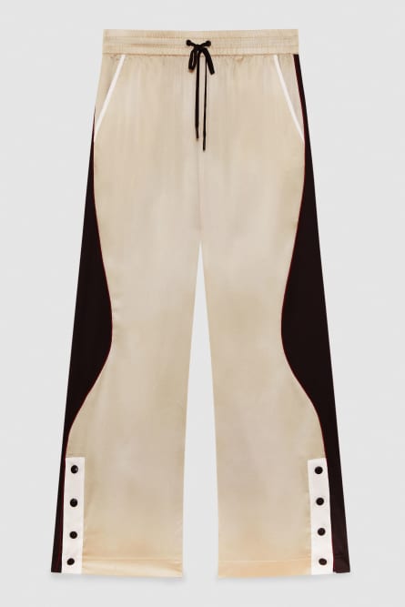 Racing pants, Beige, Patrizia Pepe