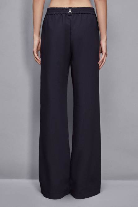 Herrenhose mit Stretchbund, Blau, Patrizia Pepe