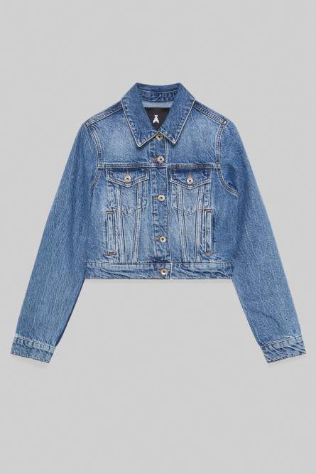 Essential denim jacket, Blue, Patrizia Pepe