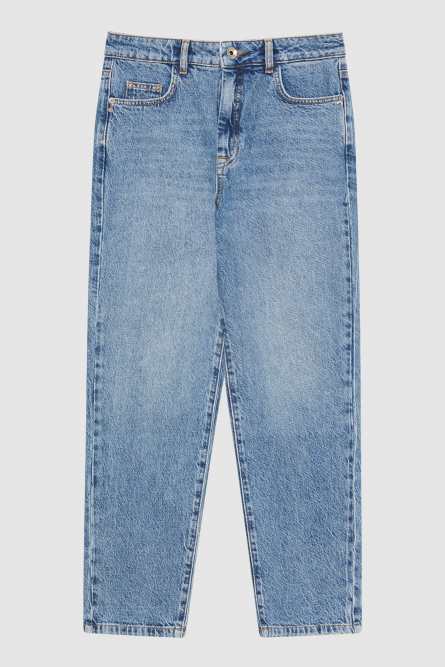 High waist denim pants, Blue, Patrizia Pepe