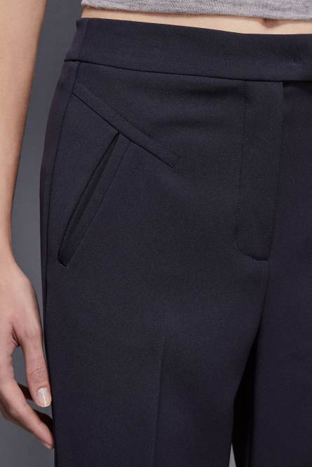 Essential cigarette pants, Blue, Patrizia Pepe