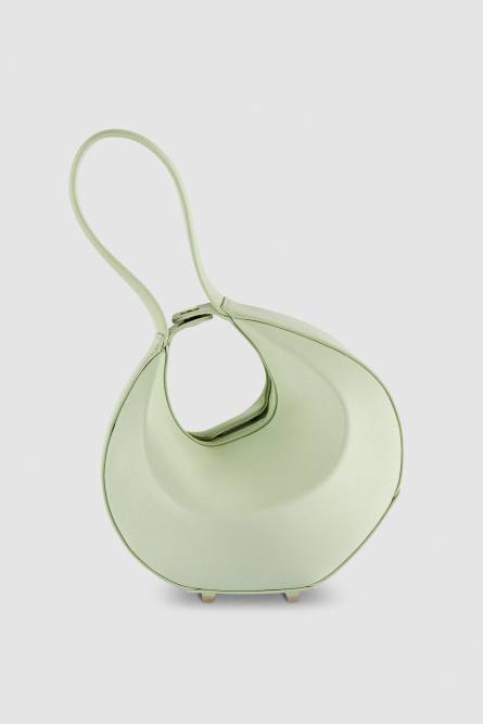 Small Hobo Bangle bag, Green, Patrizia Pepe