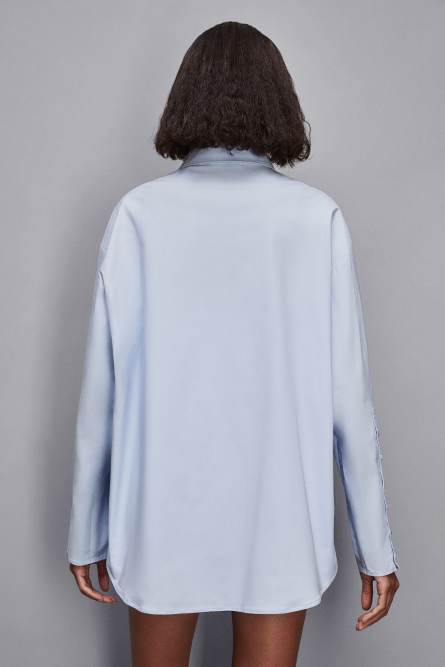 Over shirt, Light Blue, Patrizia Pepe