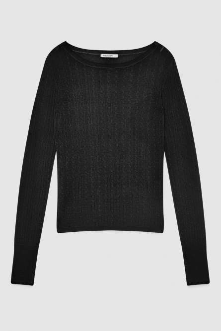 Super light sweater, Black, Patrizia Pepe