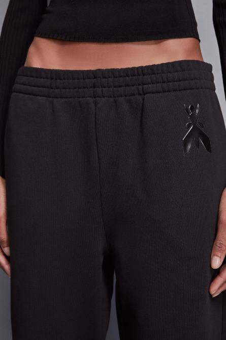 Pantalon de jogging en polaire « Essential », Noir, Patrizia Pepe