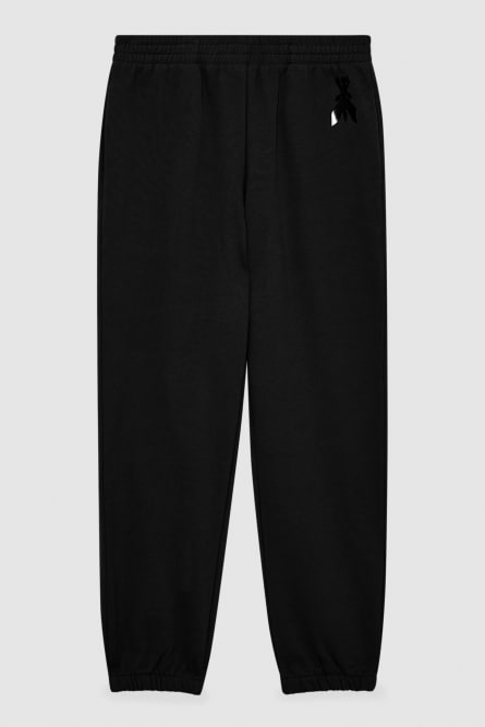 Pantalon de jogging en polaire « Essential », Noir, Patrizia Pepe